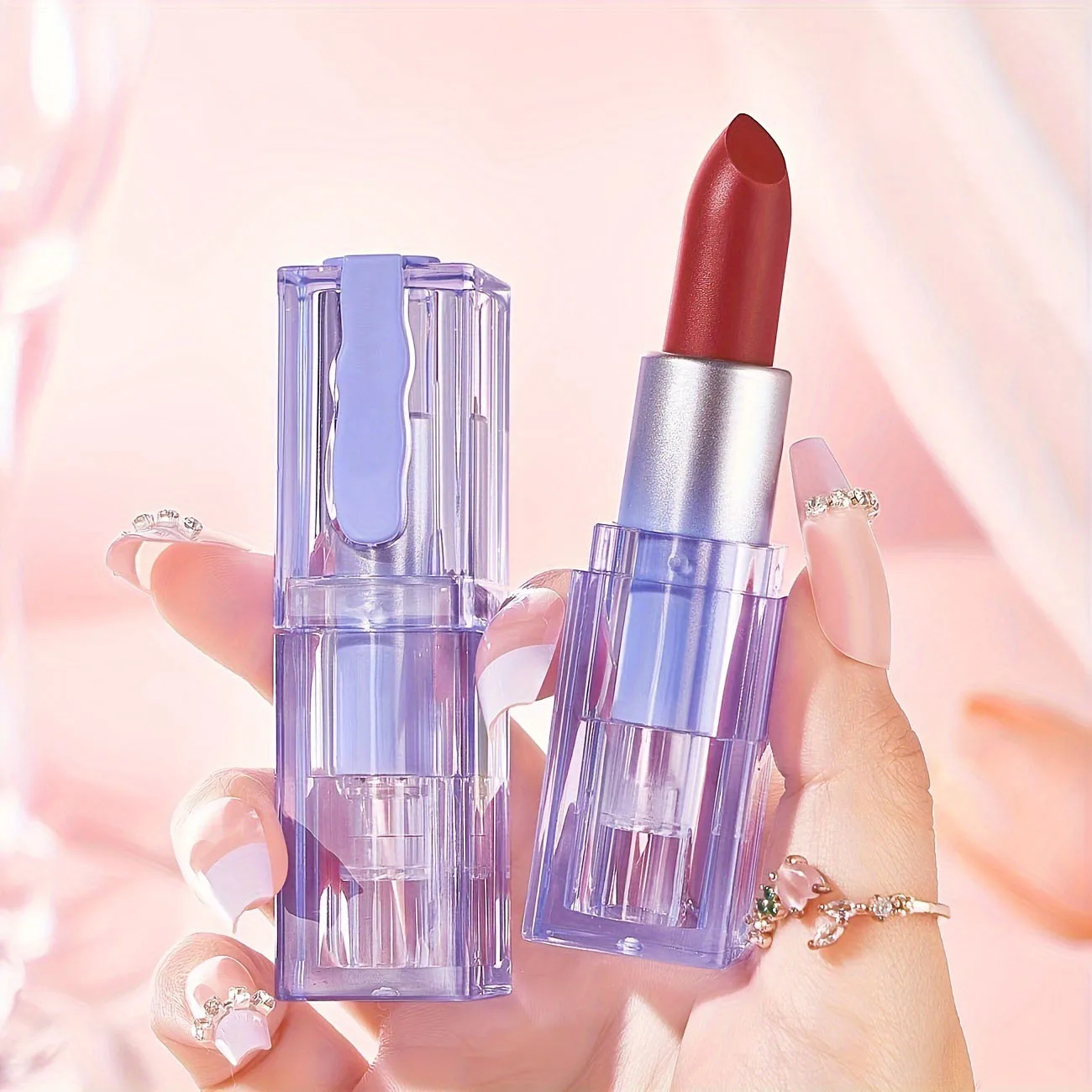 Custom lipstick set oem makeup manufacturers 3 colors waterproof long-lasting moisturizing velvet lipstick private label