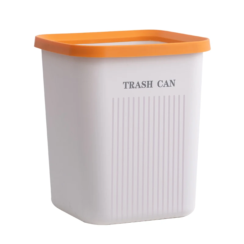 Wholesale plastic trash cans touchless garbage can plastic trash can dustbin garbage bin trash bin for home living