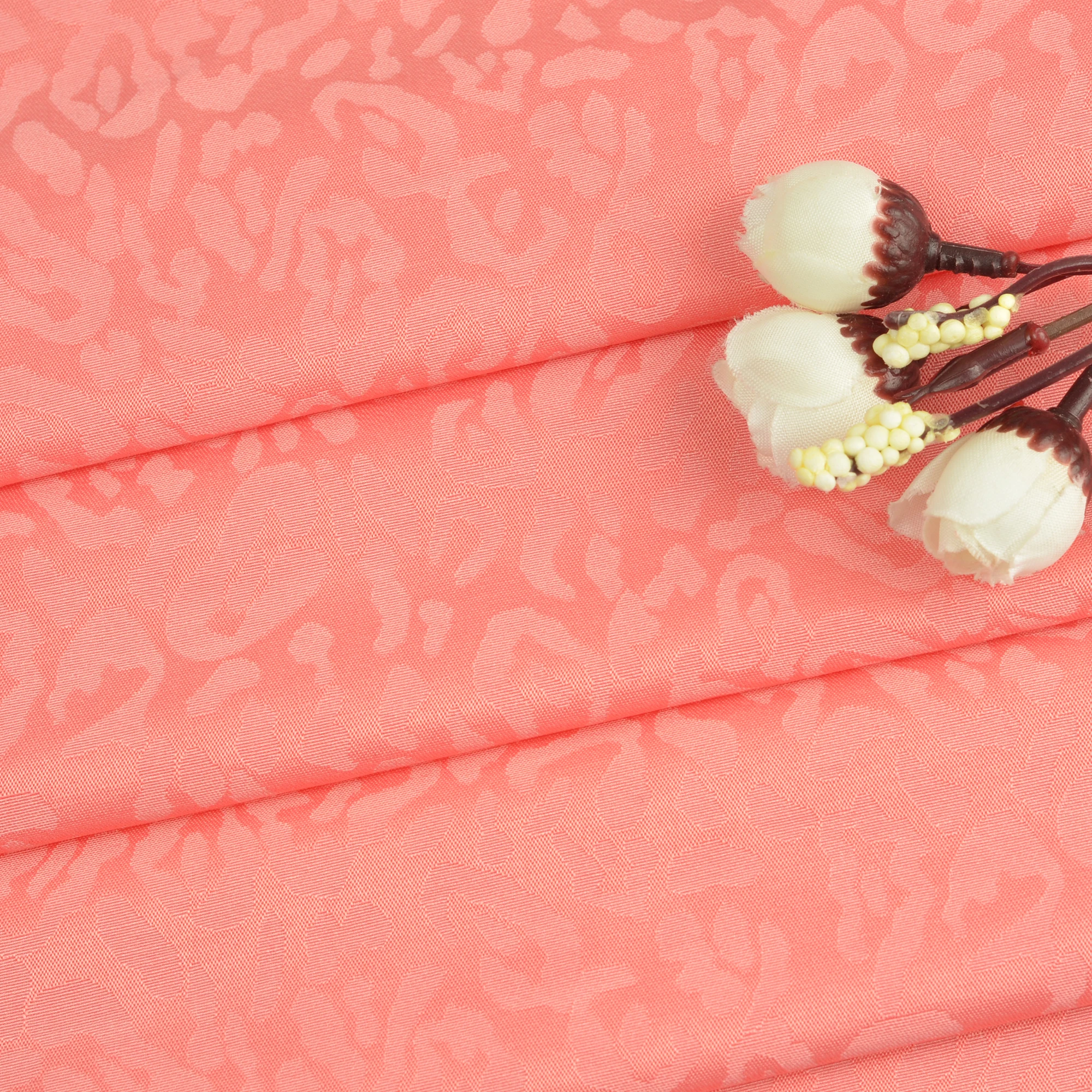 Leopard print jacquard fabric rayon rayon cotton jacquard fabric spring summer blouse dress fabric