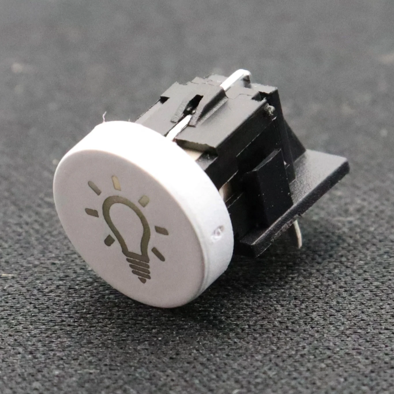 Illuminated Tact Switch LED Lights Color Buttons Color Mounting Frames  as Jumper Lead