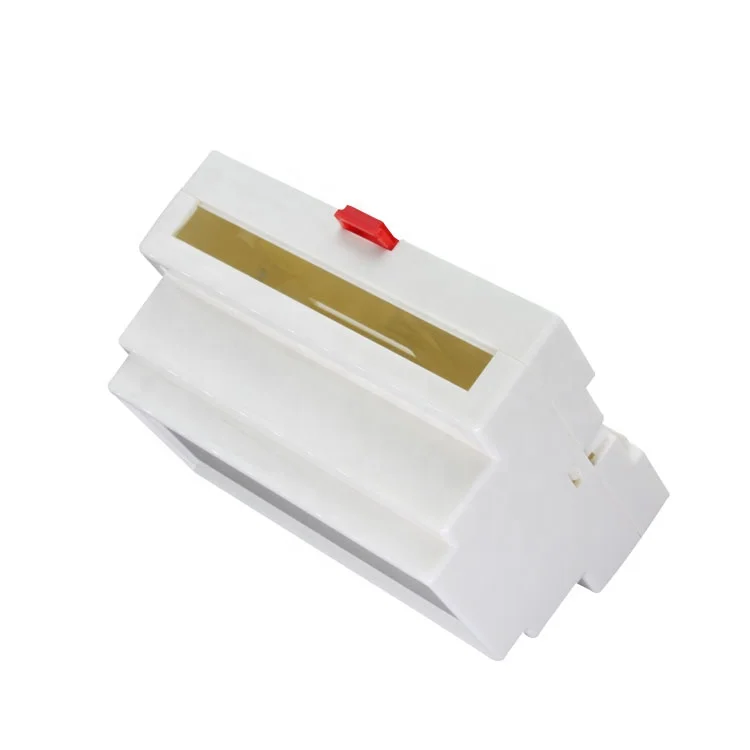 high quality plastic box electronics din rail enclosure for pcb design