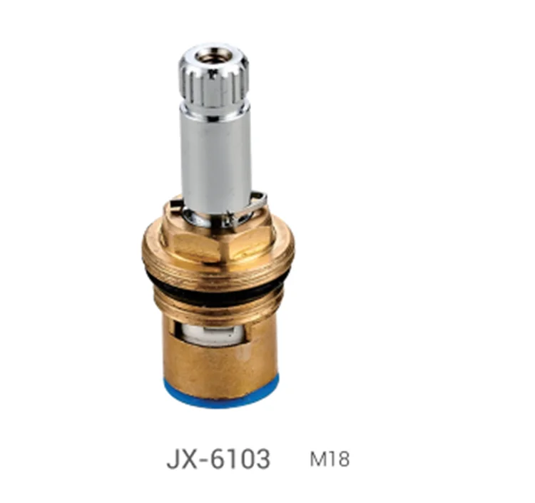 Hot new products china suppliers kitchen bathroom faucet valve core M18 brass cartridge valve