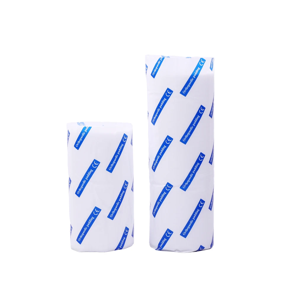 Medical Consumables Polyester Cotton Synthetic Plaster Bandage Undercast Orthopedic Cast Padding