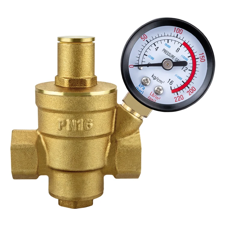 Dn20 PRV Different Types Household 2 Inch Pressure Reducing Valve For Water With Double Union