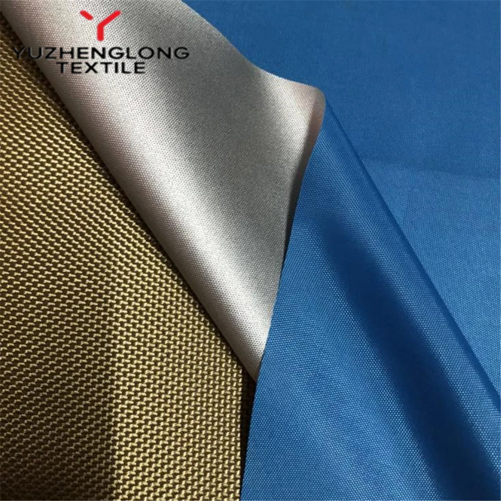 210D polyester oxford fabric with silver coated for cover