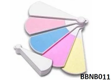 Amazing Handy Size Soft EVA Material 4 Steps Folding Beauty Nail Care Art Polish Buffer Blocks