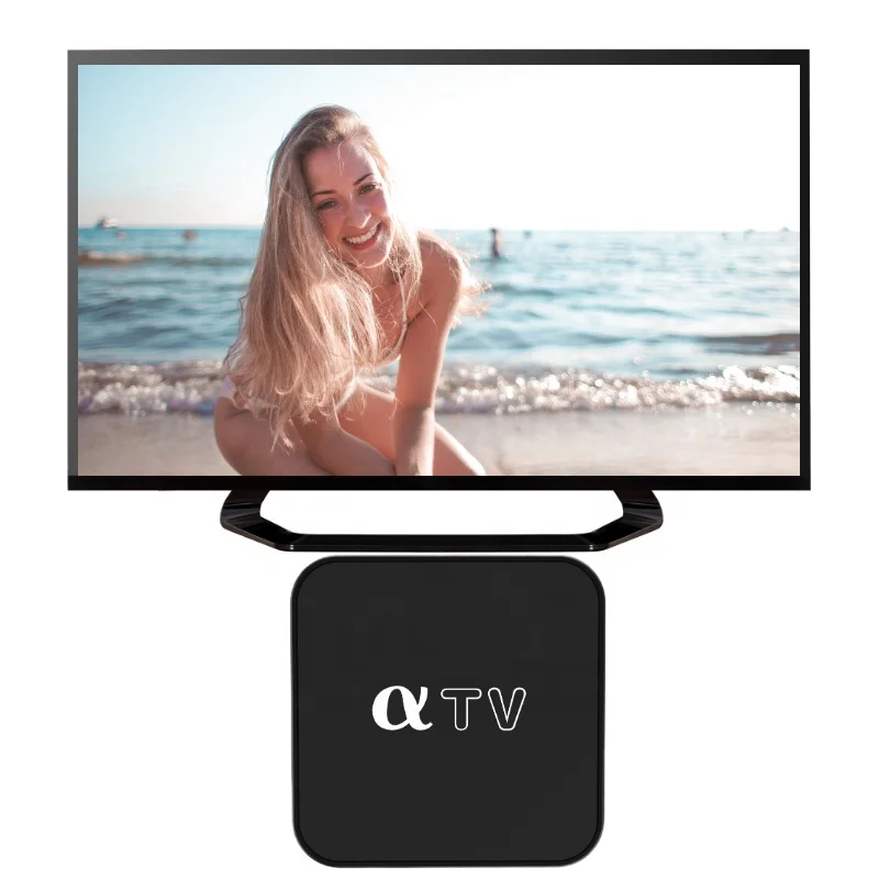 
Smart 4K set top box Wholesale linux 4.9 smart tv box 4k hd wifi livestream media player oem 