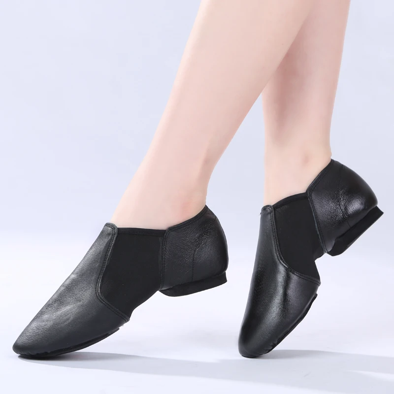 Factory wholesale split sole pigskin jazz dance shoes men and women jazz shoes