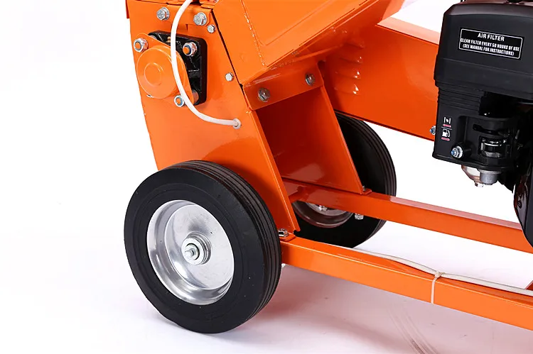 
6.5HP Gasoline 4 Stroke Wood Machine Waste Leaf Branch Chipper Shredder 
