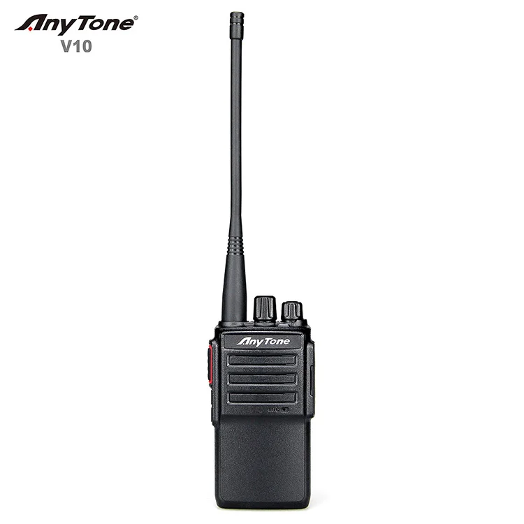 Переносная рация anytone V10, двухдиапазонное портативное радио 5 Вт, УВЧ, двухстороннее радио