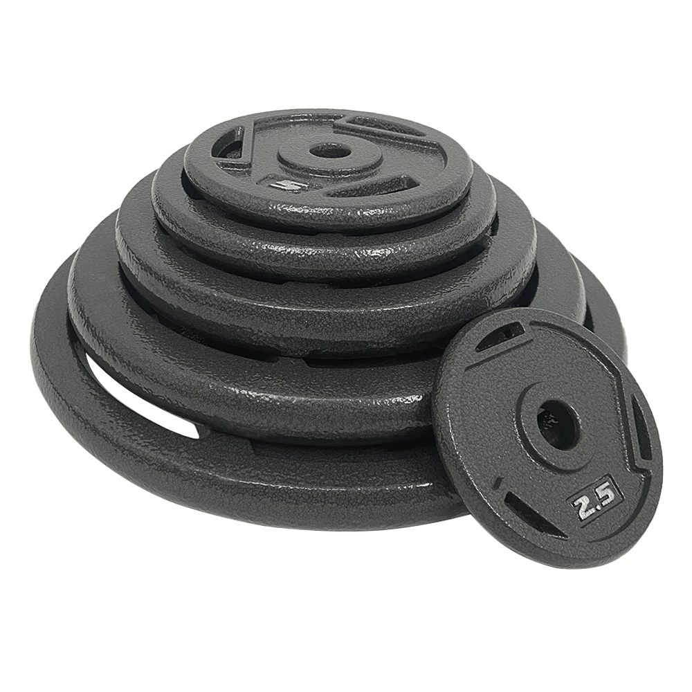 Hot Sale Strength Training Weightlifting Standard 1-Inch Cast Iron Plate Weight Plate