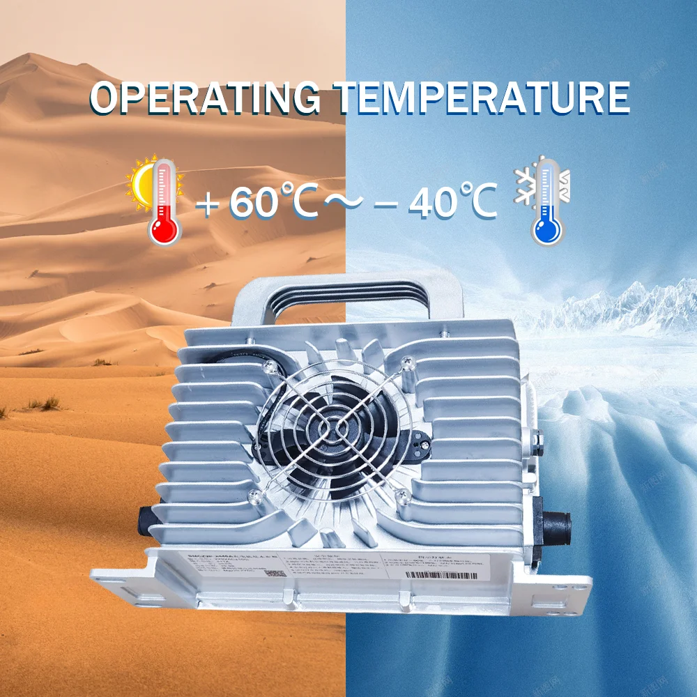 2KW charger ev portable Battery Universal Portable Multi Charger 60V Lead Acid EV On Board Battery Charger Fast