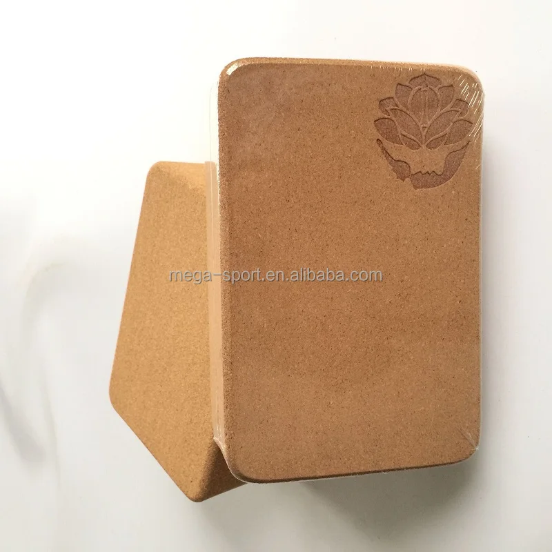 Wholesale Eco Friendly Foam Yoga Blocks Premium Custom Private Yoga Blocks Wooden Cork Yoga Brick