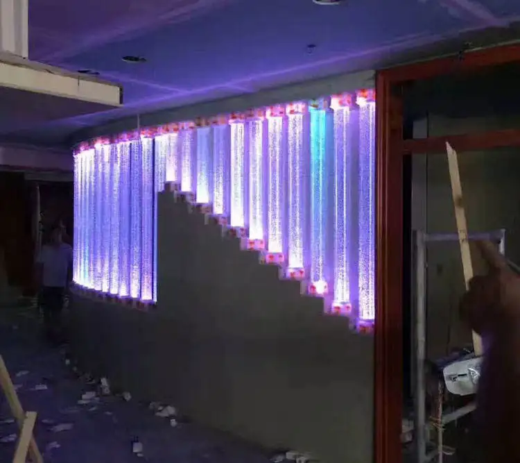 Latest Models Tough Clear Custom Size Glass Pillars Outdoor Exterior Glass Stair Railing Pillars