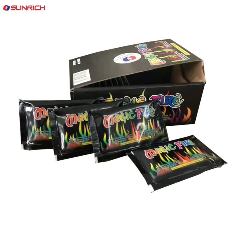 Sunrich Flames Create Colorful Vibrant Mystical Fire for Fire Pit Camping fire Bonfire Fireplace