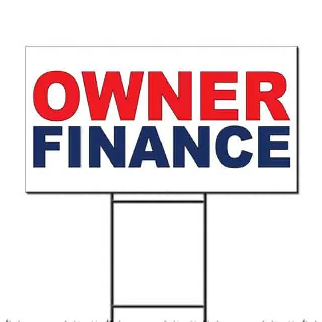 Corrugated plastic Yard sign custom lawn sign with H  stake advertising