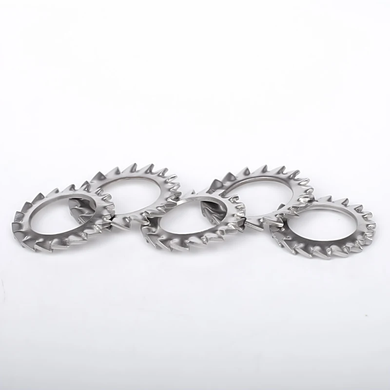 Factory Price Lock Washers External Teeth  A2 A4 Stainless Steel Washer