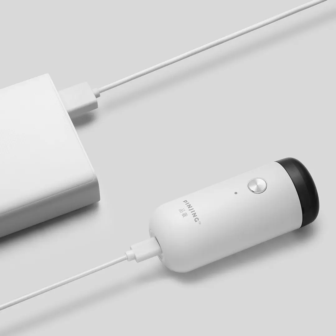 Xiaomi Mijia PINJING Mini Electric Shaving Machine Shaver For Men Blue Body Customized Hair Steel Stainless Logo Time Sky Beauty