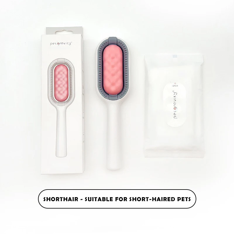 DIVTOP Self Cleaning Grooming Product Pet Comb Tool Long Short Haired Cat Dog Hair Grooming Pet Brush