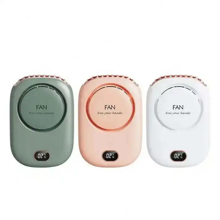 Portable Neck Fan Rechargeable, Mini Fan Handheld with Waist Clip 3 Speed Adjustable, Personal Fan for Office Outdoor Travel