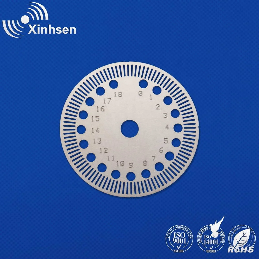 Custom Etching Stainless Steel Round Encoder Disk Optical