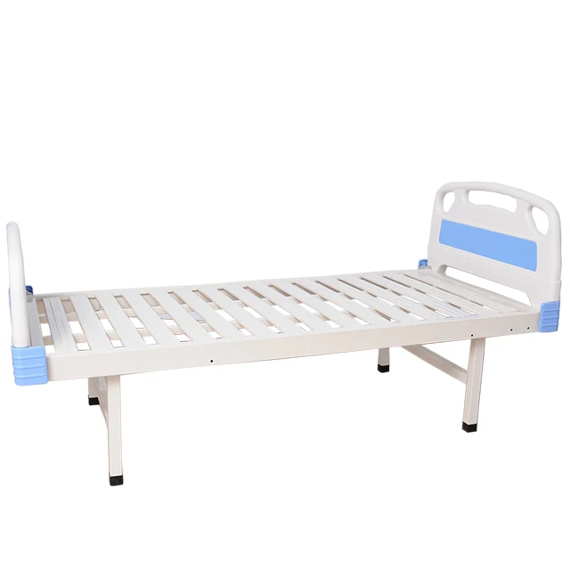 High Quality Cheap Iron Head Hospital Bed With Mattress