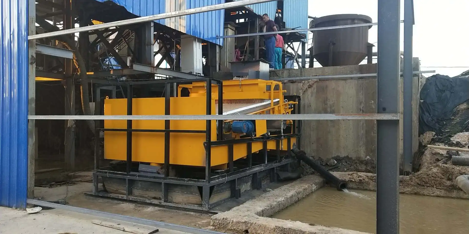 SGB Wet Belt Strongly Magnetic Separator for Quartz sand
