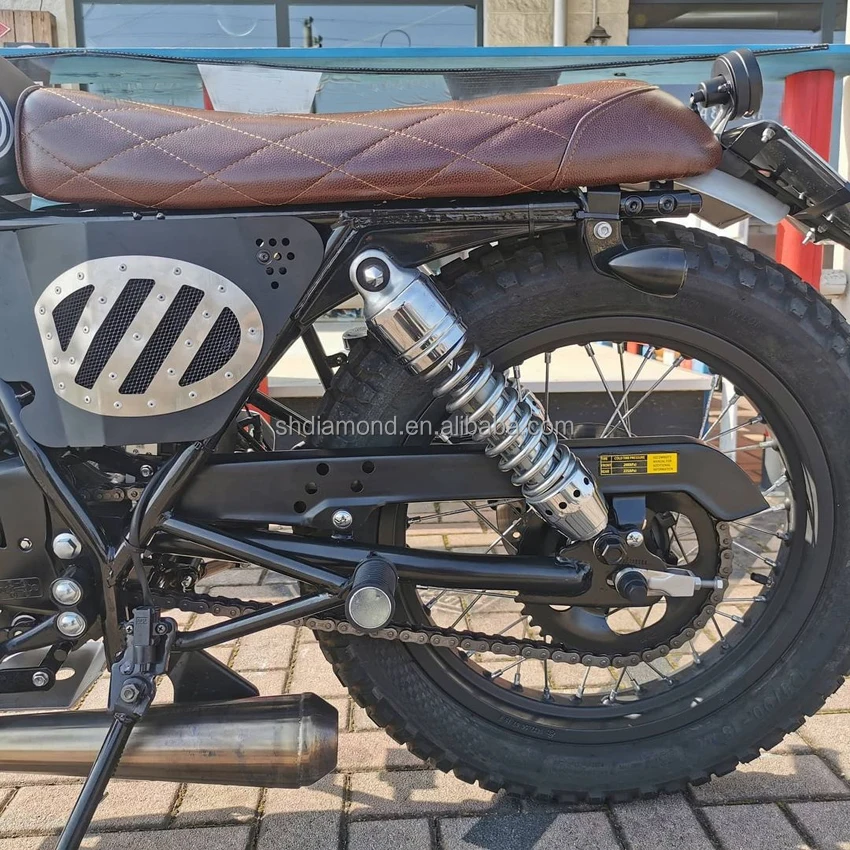 70s E5 125cc vintagecafe motorcycl EU5 125ml/cm3 flattracker motorfiets/motorcykel motards motocylettes scramblerclassicmotorrad