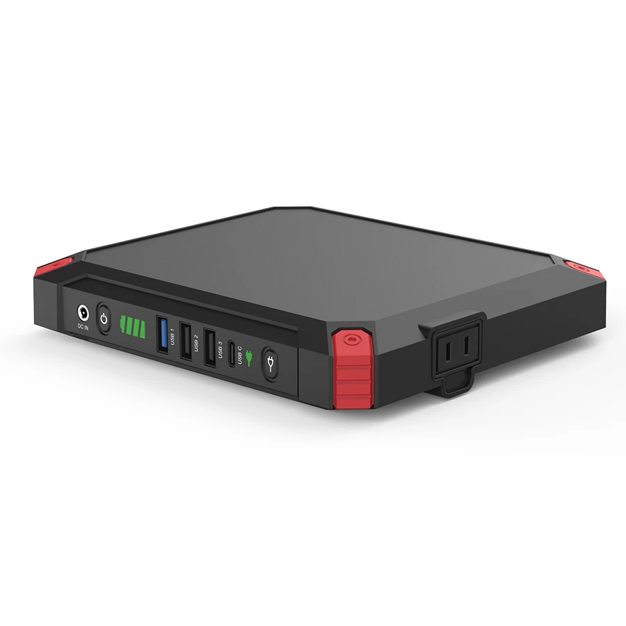 Pocket Size 80W Back up Electricity Solar Generator 24000mAh UAV Outdoor Power Supply 18W Portable Power Gasoline Generator