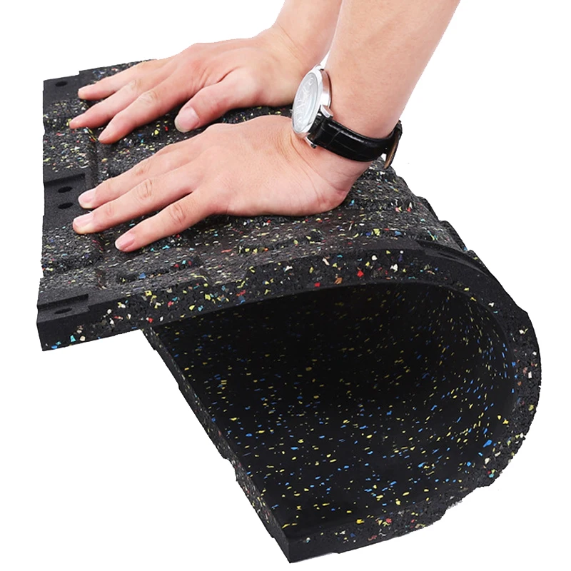 30mm Gym Fitness Durable Safety Rubber Fitness Flooring Mat