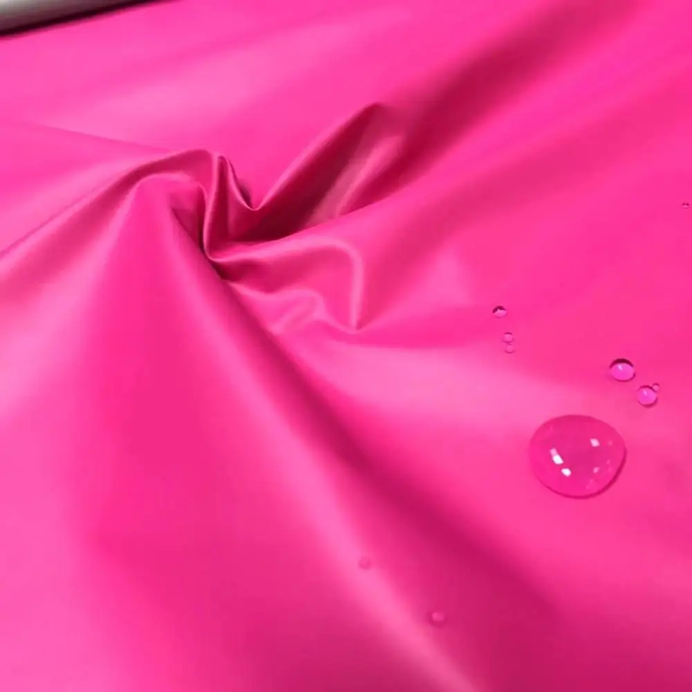 
230T Polyester Taffeta Fabric With CIRE coating For Garment NS fabric 