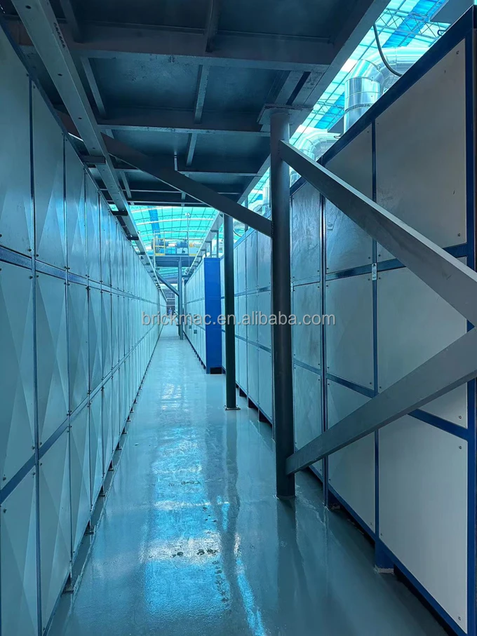 Brick production line Tunnel Hollow Block Firing Automatic Oven Red Mud Clay Brick Tunnel Gas Oven