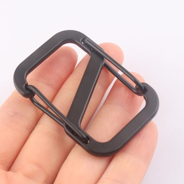 25 мм сплав металла S-образная двойная головка пружинный Крюк Пряжка для рюкзака багажа