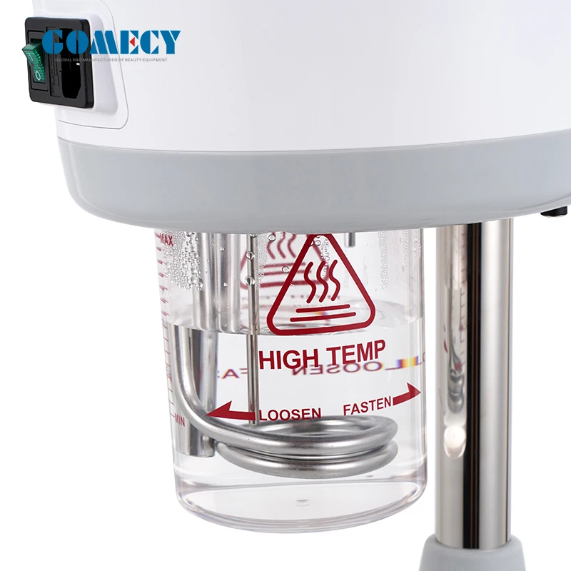 Hot Selling 2 In 1 Facial Steamer and Vacuum Remove LED Colour Spectrometer Mist Spray Facial Care Salon Steam Machine