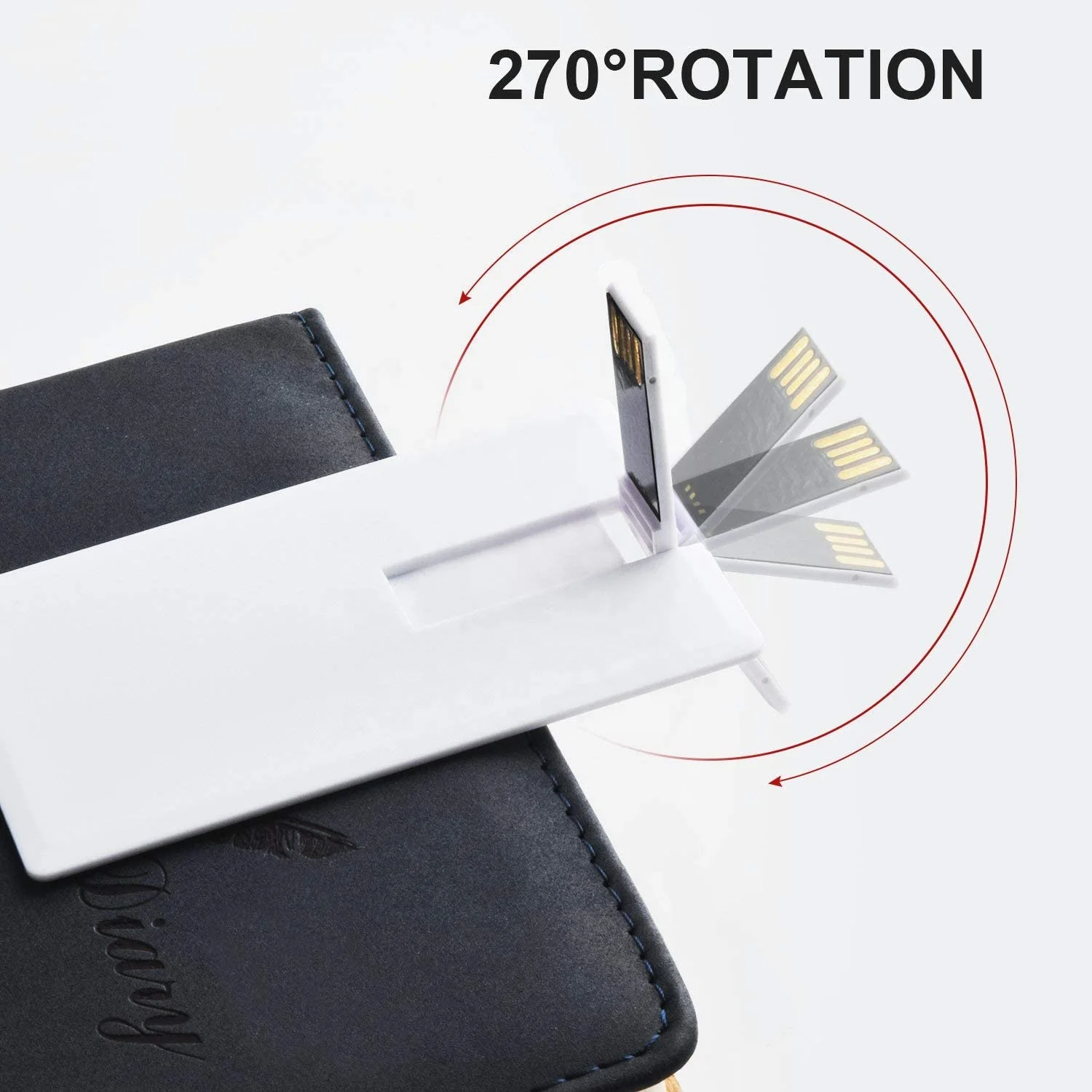 Top selling Name Card USB Flash Drive Custom logo Business Card Memory Stick slim card shape USB for computers