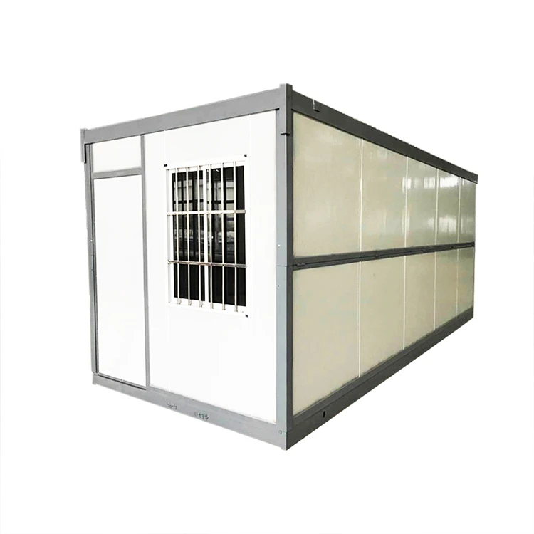 Prefabricated quick installation 20ft 40ft modular folding container house camping foldable small container house luxury home