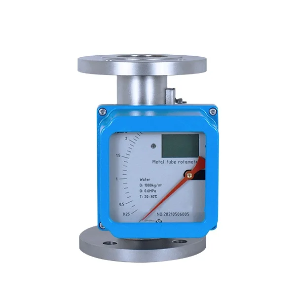 Hospital Usage  Rotameter Oxygen Rota meter With 4-20mA Intelligent Metal Tube Rotameter
