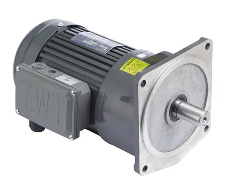 low rpm high torque 3 phase vertical foot mount brake magnetic electric AC gear induction motor