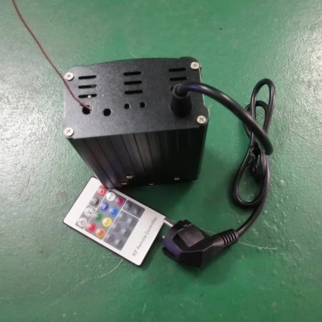  Макс. 20 Вт RGB светодиодная волоконно-оптическая осветительная машина двигателя для потолочного