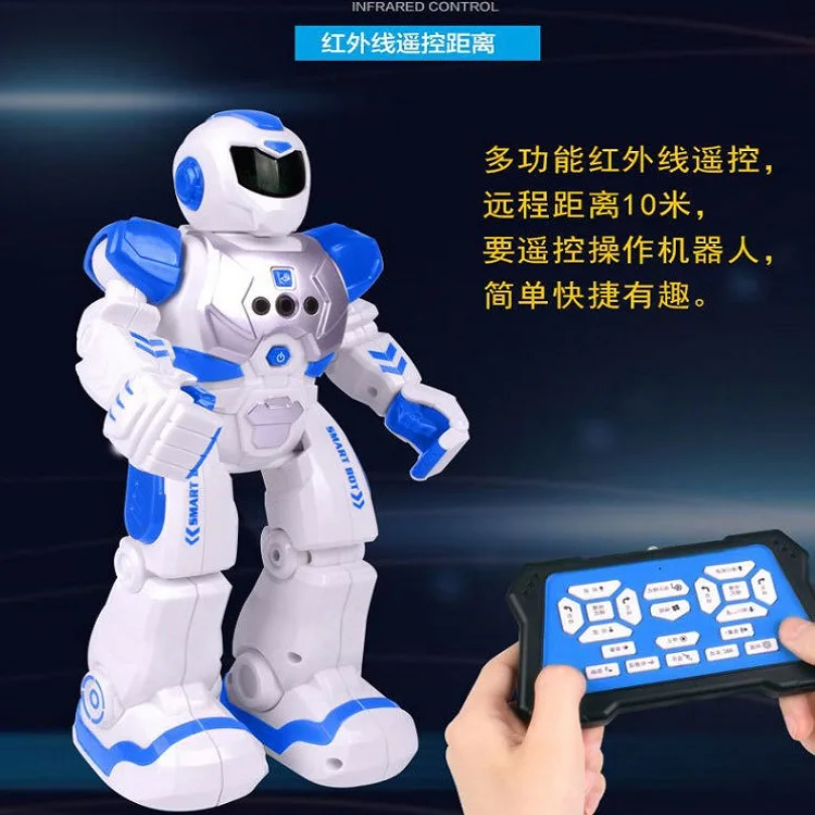 Children Educational Toy Intelligent Programming Robot Gesture Sensing Demonstration Remote Control Robot for Kids Plastic ABS