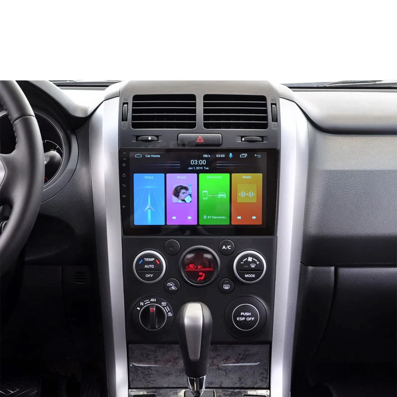 Srongseed Most Popular android  touch screen car dvd radio video audio gps navigation player for suzuki Vitara grand 2006-2011