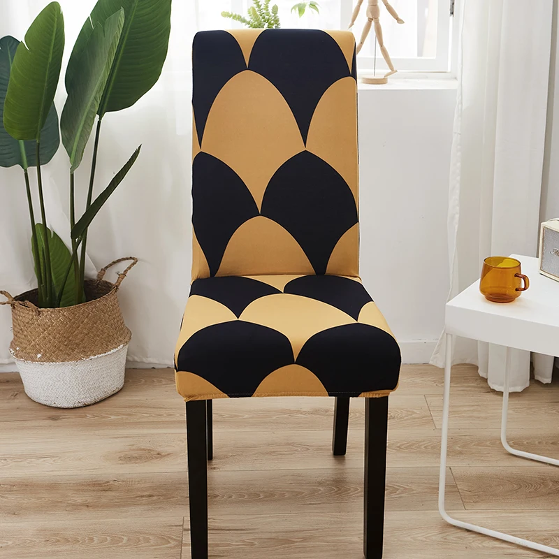 Pattern designer The cat catches half back chair covers scratch resistant covers for kitchen chairs folding printed chair covers
