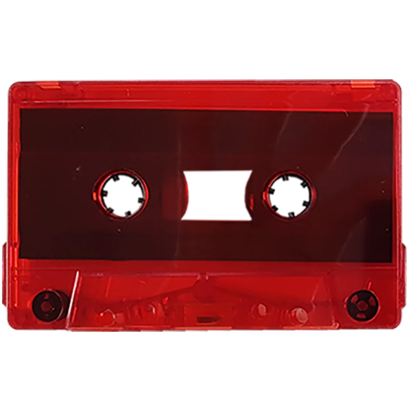 Поставляемые в прозрачных чехлах с печатными кассетами намотаны лентой до требуемой длины C-0/30/45/60/90/120 минут