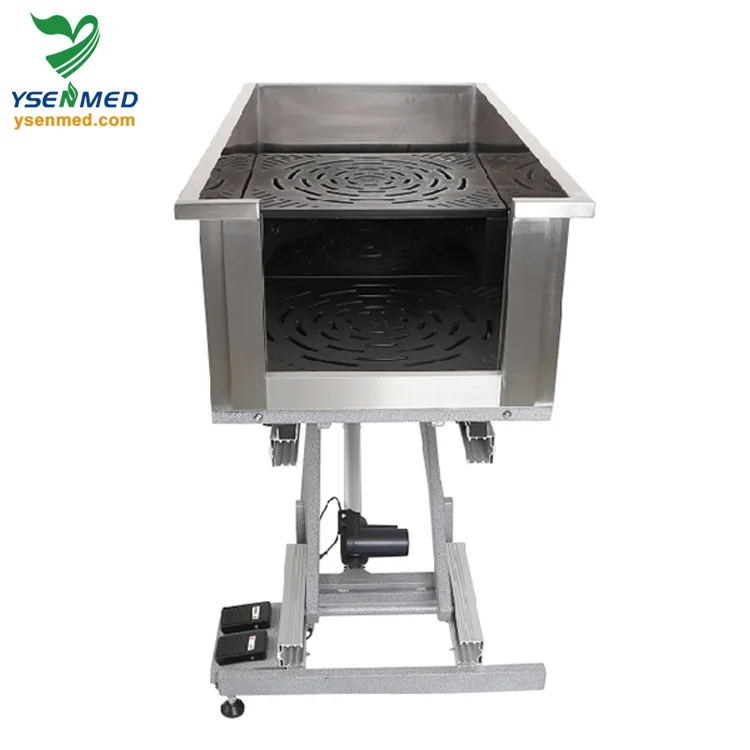 YSBTS-137E продажа горячей воды из нержавеющей стали с регулировкой по высоте свободный стоящий глубокий собака