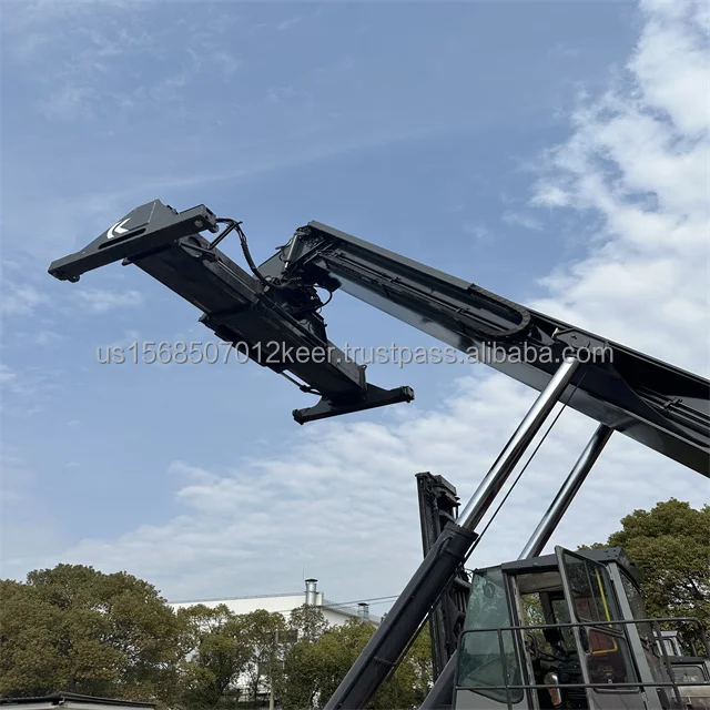 Kalmar DRF450 использованный штабелированный штабелер двигатель VOLVO 45 тонн погрузочно-разгрузочное оборудование доступная машина для продажи