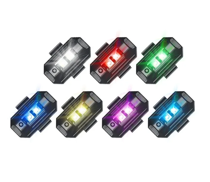 signal lights for motorcycle USB charging drone strobe lights bicycle led signal light