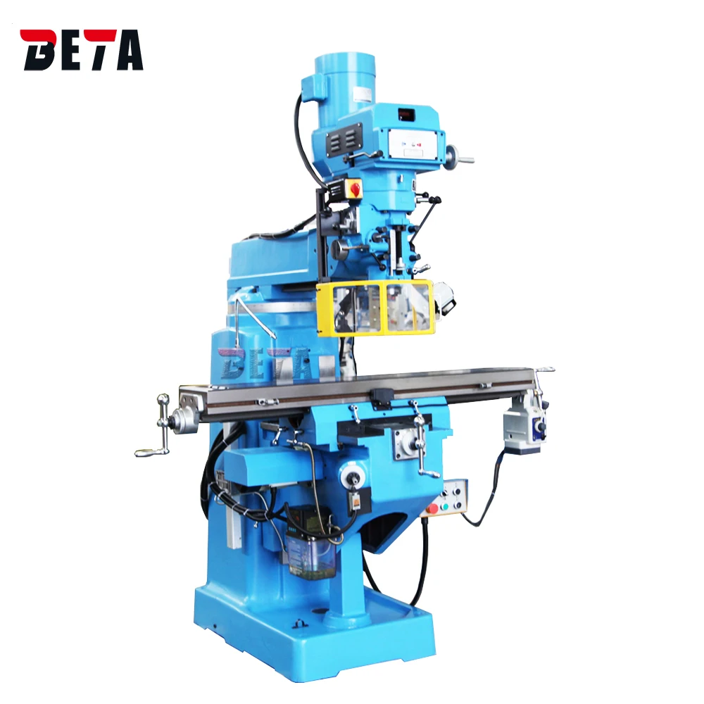 Taiwan Key ISO40 DRO Vertical Bridgeport Milling Machine