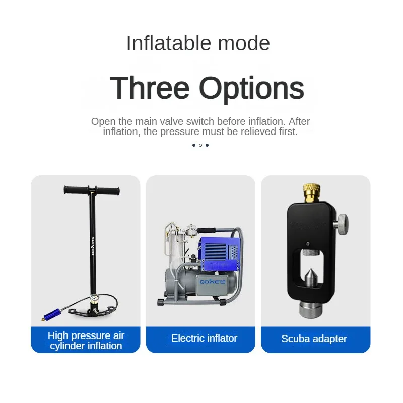 China Factory stock 0.5L 1L scuba diving oxygene cylinder tank lung mini diving tank