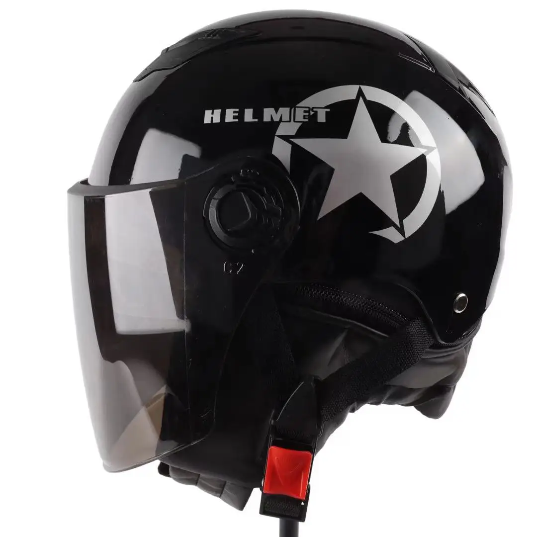 New Innovative Products 2021 Motocross Open Face Helmets Cycling Bicycle Winter Warm Half Face Bike Motorcycle Helmet