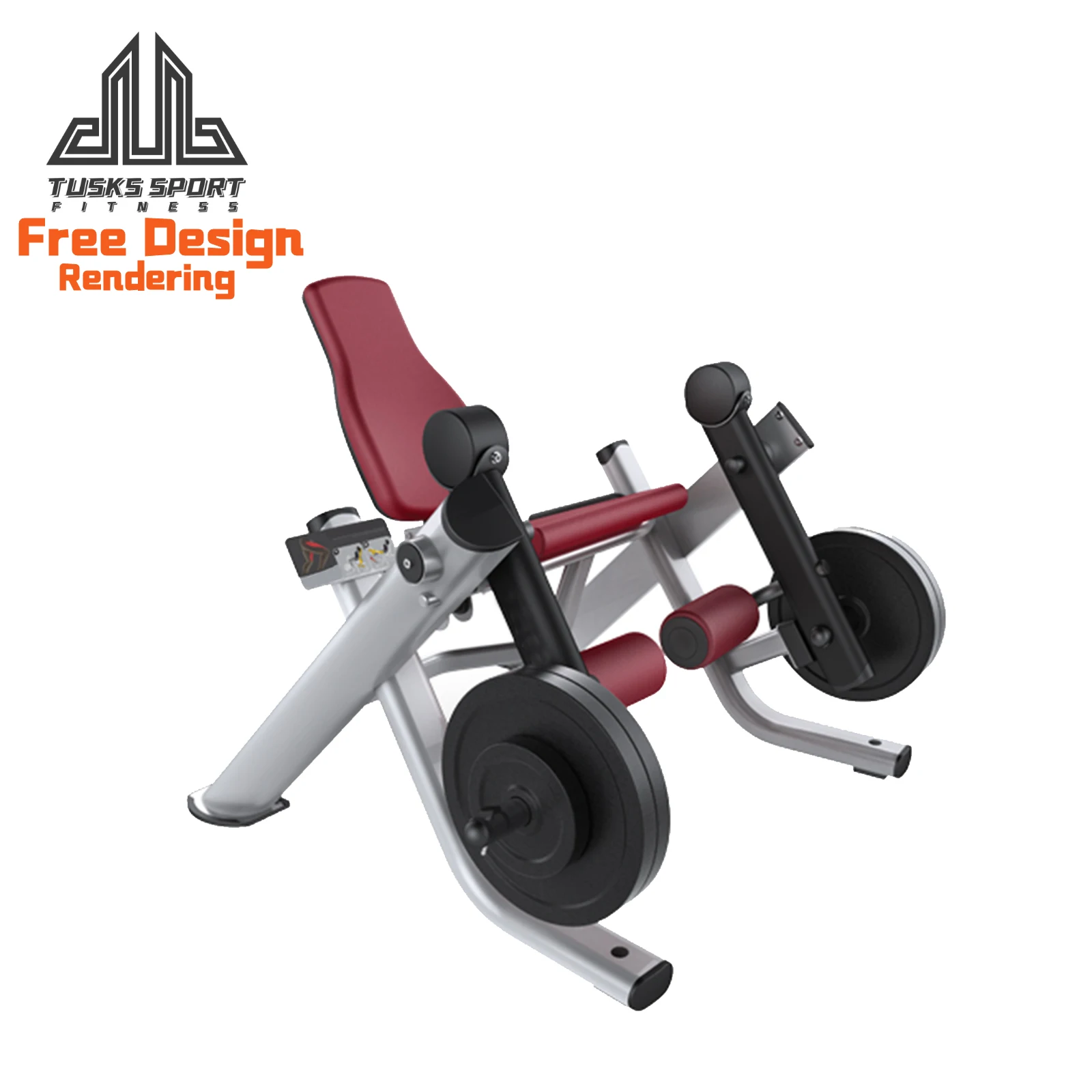 Commercial Fitness Equipment Strength Plate Loaded gym machine Seated Leg Extension Machine